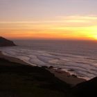 Sunset on Highway One