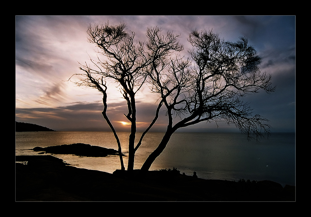 Sunset on Honeymoon Bay