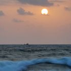 Sunset on Indian Ocean