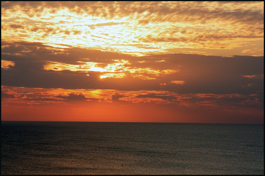 sunset on Island Sylt