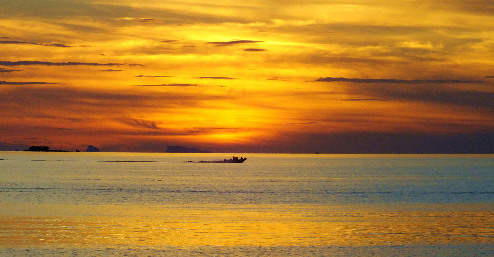 sunset on koh samui