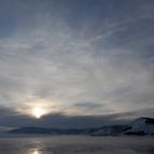 Sunset on Lake Baikal.