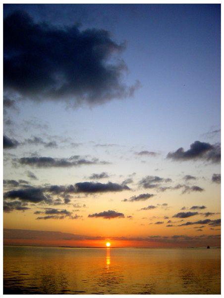 Sunset on Lord Howe Island