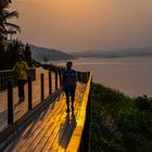 Sunset on Mekong