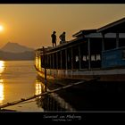 Sunset on Mekong, Luang Prabang