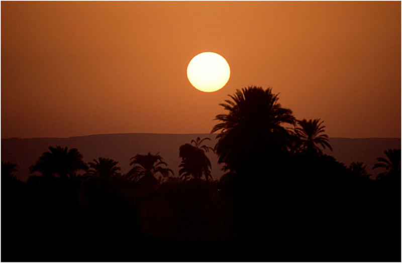 Sunset on Nil