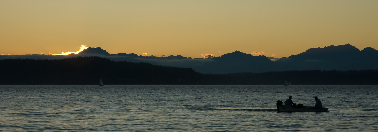 Sunset on Puget Sound