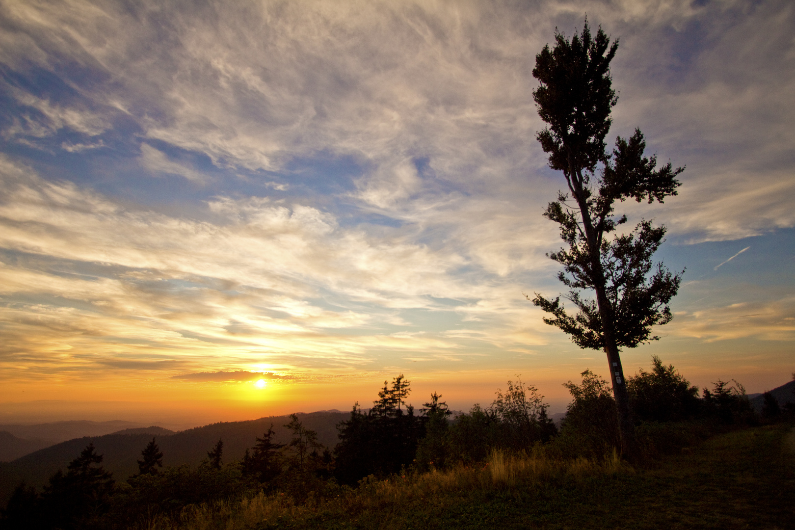 Sunset on Schwarzwald