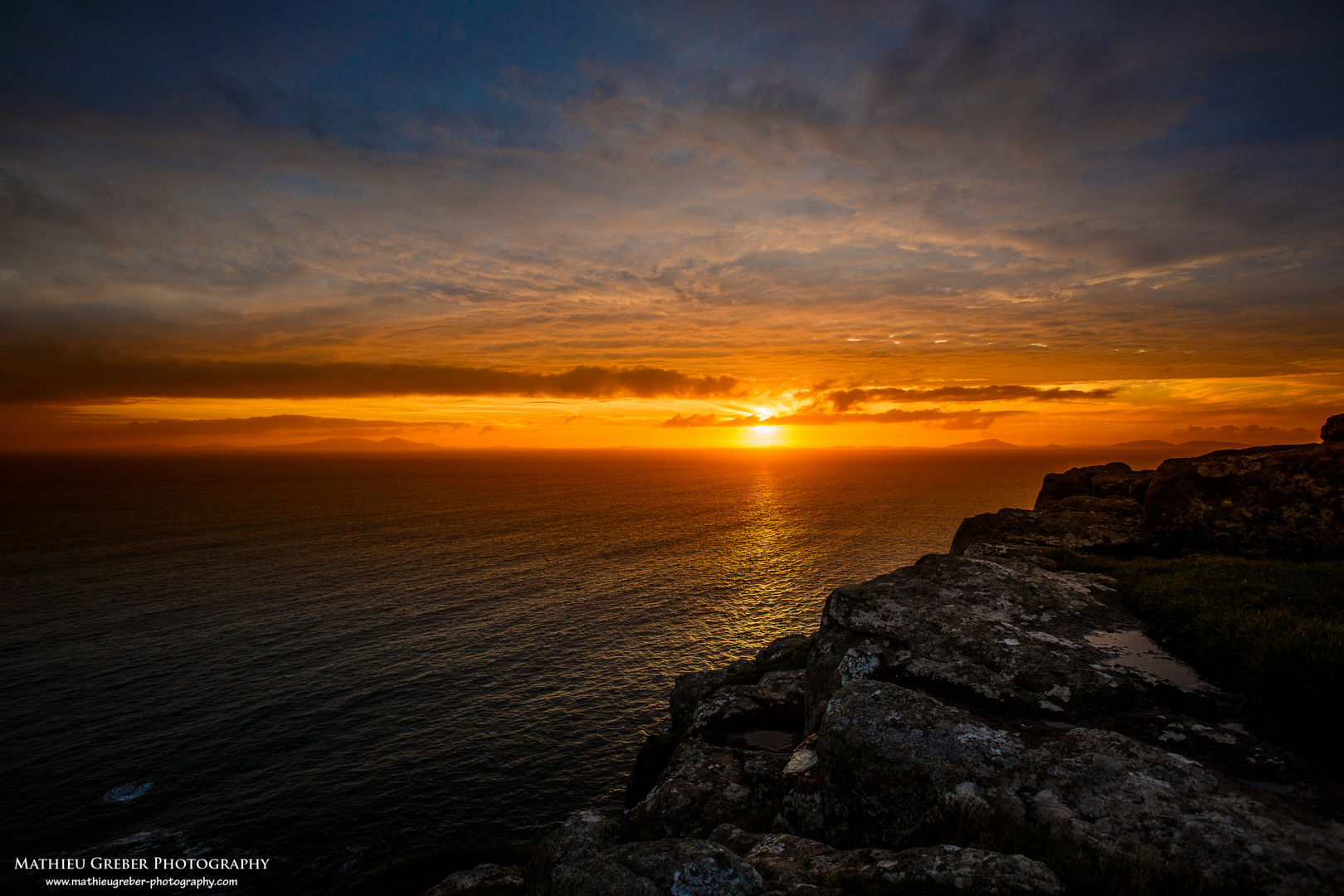 Sunset on Scotland's west coast