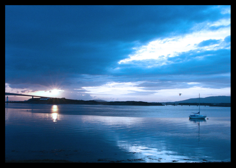 sunset on Skye