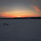 Sunset on Snow Pond #2