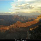 sunset on south rim