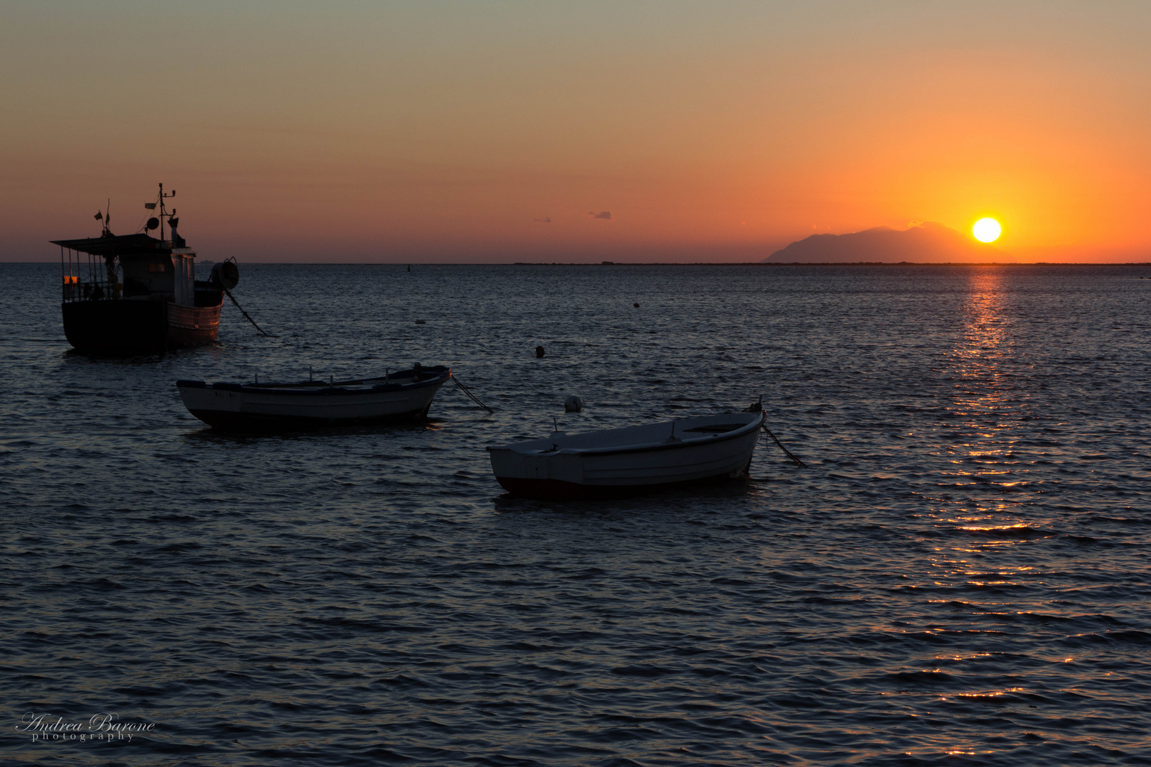 Sunset on Stagnone