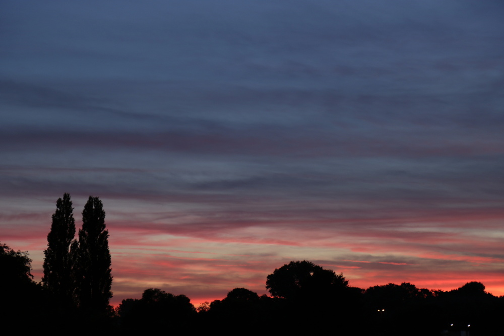 Sunset on the 14/09/2019