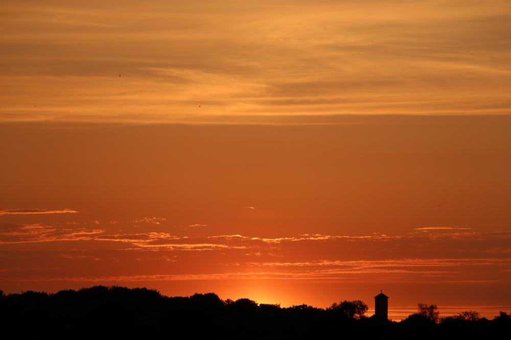 Sunset on the 24. May 2019