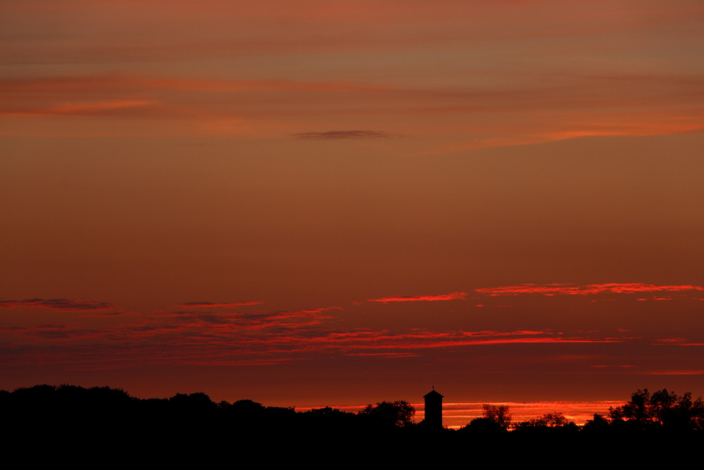 Sunset on the 24. May 2019