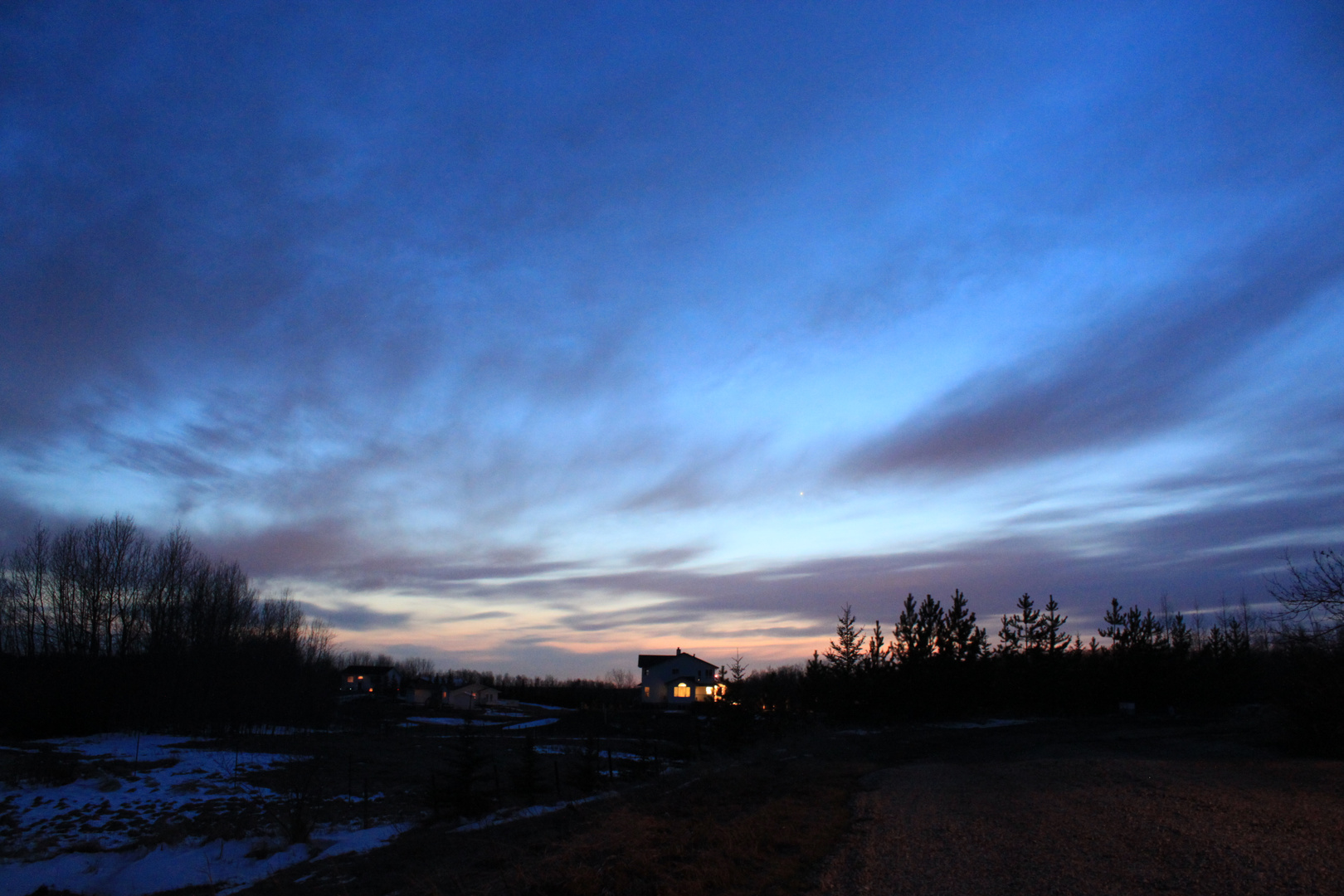 Sunset on the Acreage