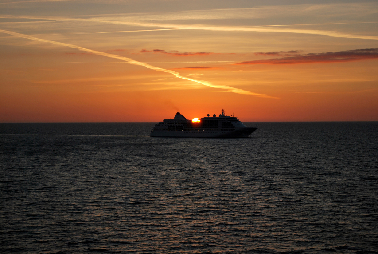 Sunset on the Baltic Sea