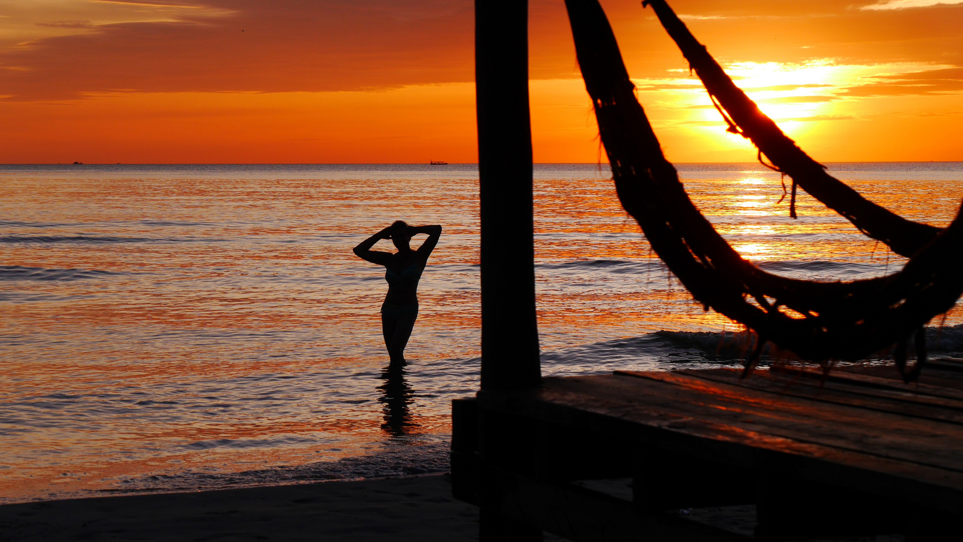 Sunset on the Beach