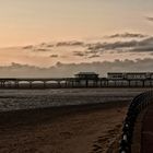 Sunset on the British west coast