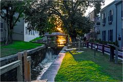 Sunset on the Canal - A Georgetown Impression