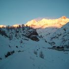 Sunset on the Chaine des Murailles