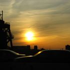 Sunset on the Highway to Cleveland, Ohio