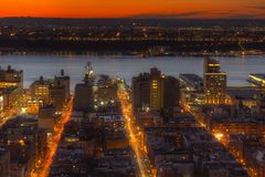 Sunset on the Hudson River