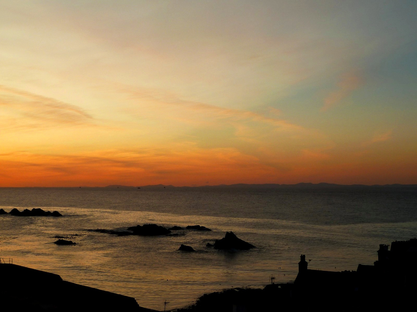 Sunset on the Moray Coast