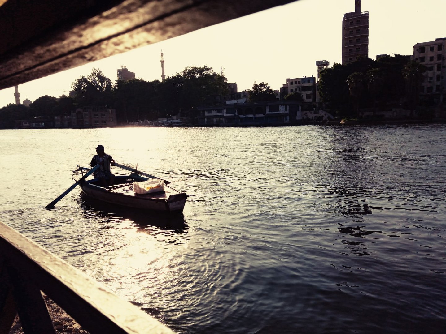 Sunset on the Nile