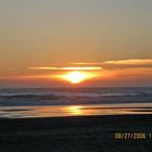 Sunset on the Oregon coast