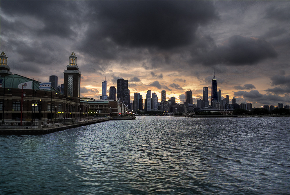 Sunset on the Pier