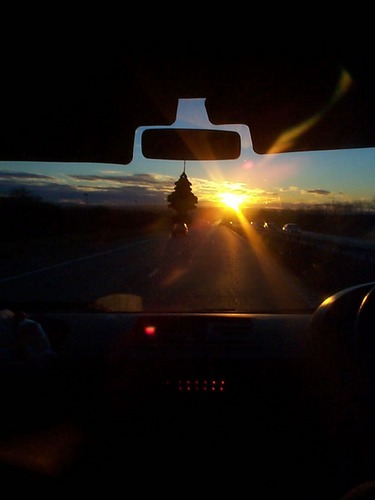 Sunset On The Road