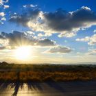 Sunset on the road (Kreta)