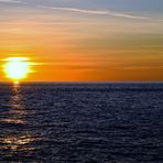 ...Sunset on the Sea