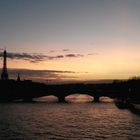 Sunset on the Seine