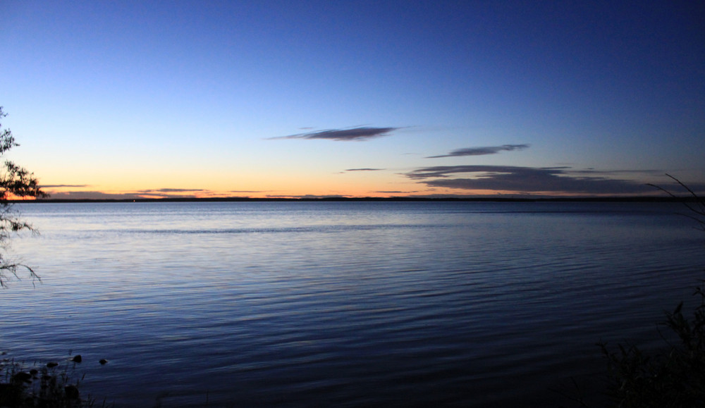 Sunset on the south shore