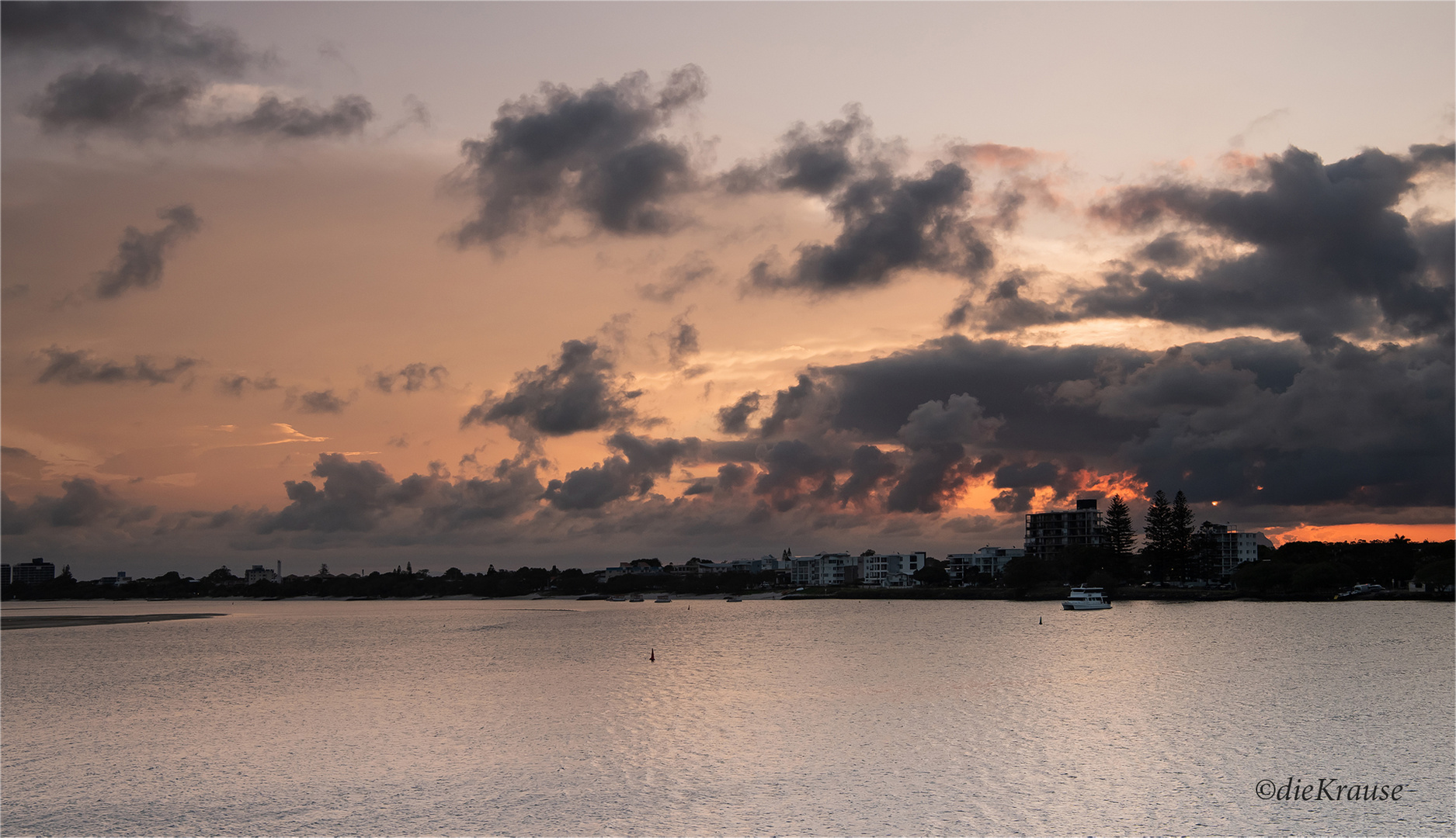 Sunset on the Sunshine Coast