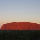 Sunset on the Uluru