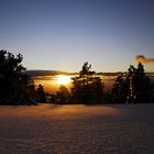 sunset on the Ventoux