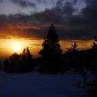 Sunset on the Ventoux, Provence, Frankreich