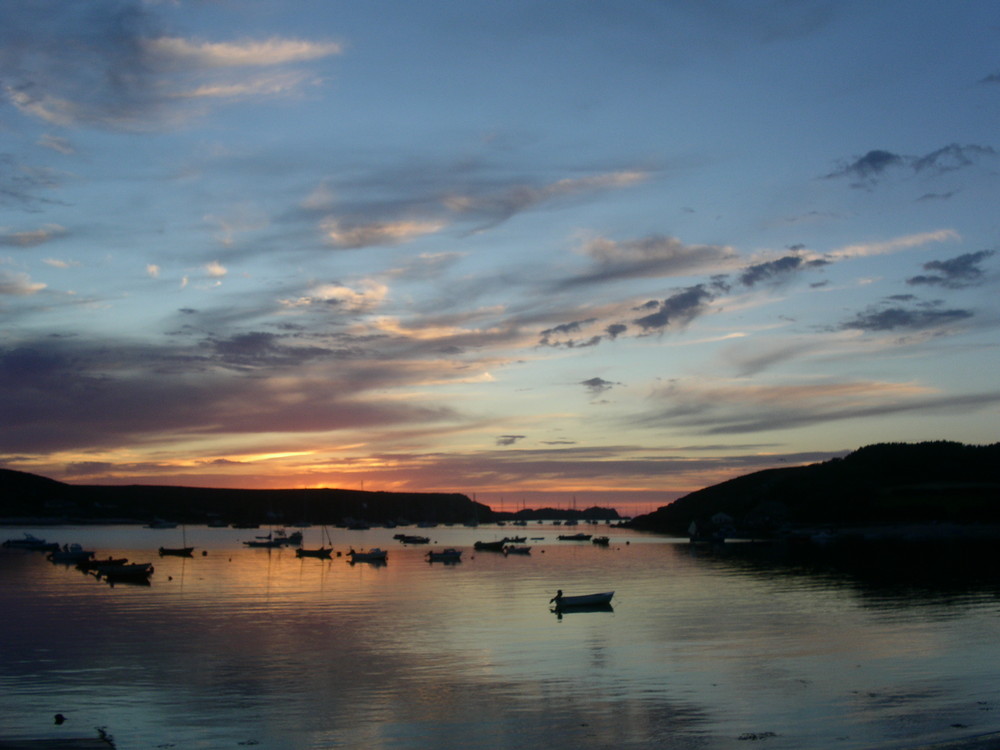 Sunset on Tresco, Isles of Scilly, 2007 maj