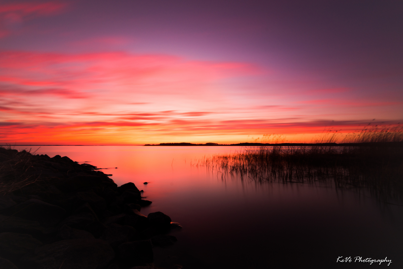 sunset on Usedom