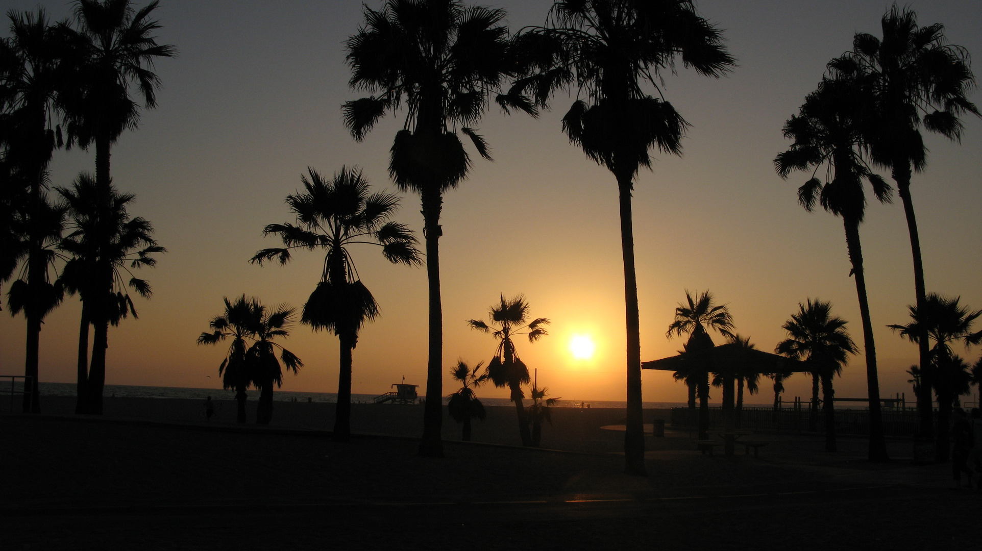 Sunset on Venice Beach