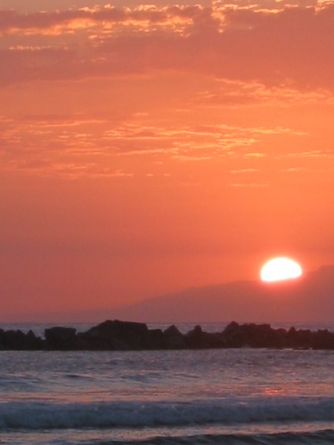 Sunset on Venice Beach