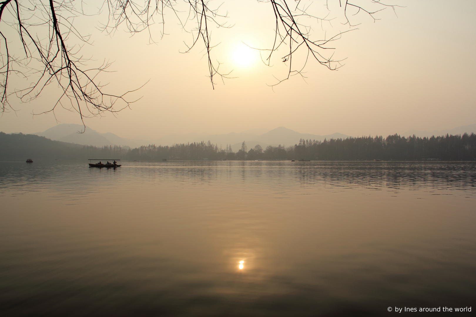 Sunset on West Lake