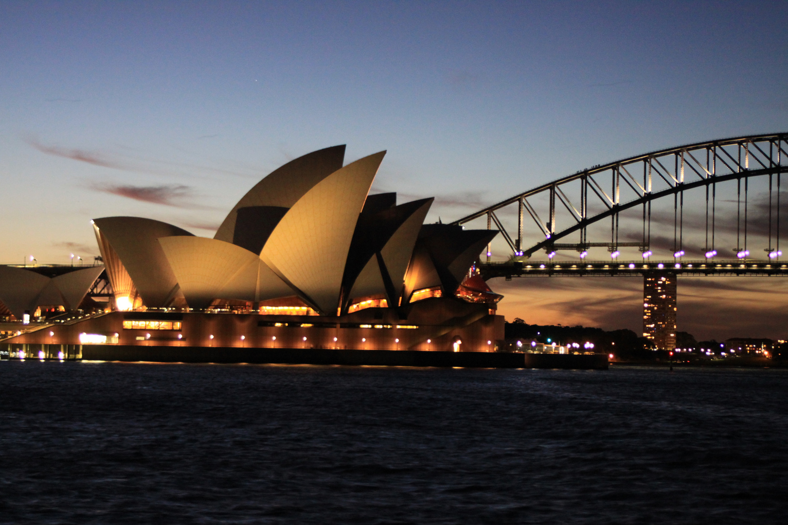 SUNSET OPERA HOUSE SYDNEY