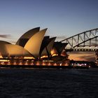 SUNSET OPERA HOUSE SYDNEY