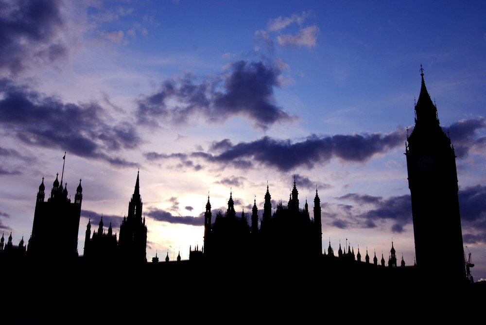 Sunset over Big Ben