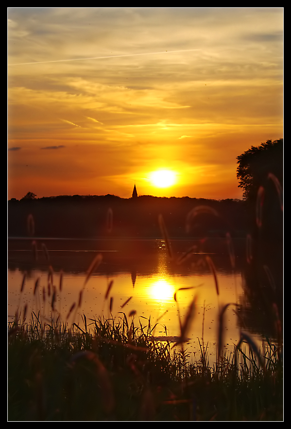 Sunset over Birten(als HDR)